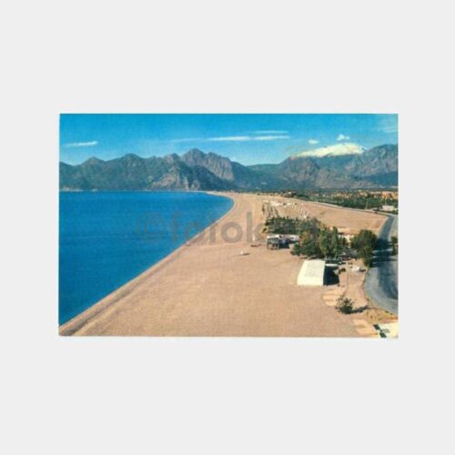 1967 Antalya Konyaaltı Posta Damga Kartpostal