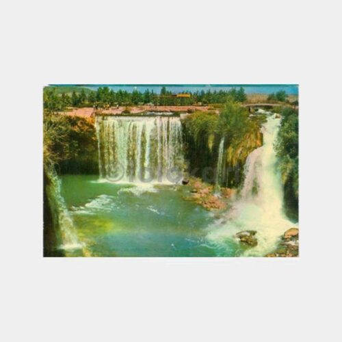 1970 Antalya Düden Şelalesi Görünüş Kartpostal