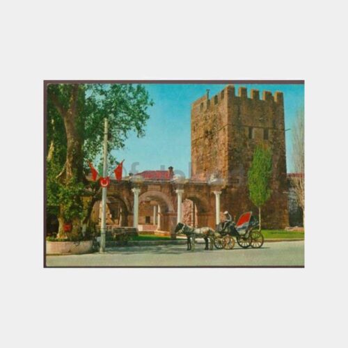 1970 Antalya Üç Kapılar Görünüş Kartpostal