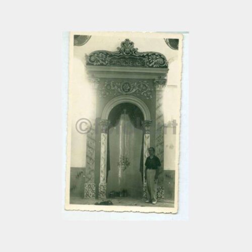 1940 Antalya Foto Fenni Tarihi Cami Mihrap Fotoğraf