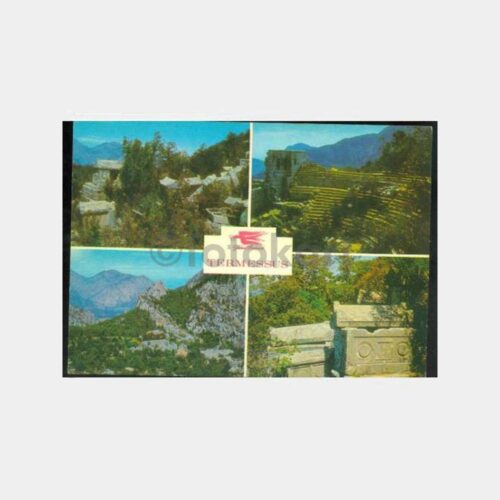 1980 Antalya Termessos 4 Görünüş Kartpostal