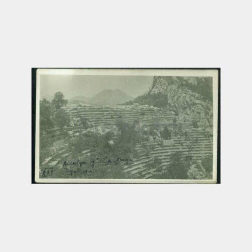 1936 Antalya Güllük Dağı Tiyatrosu Fotoğraf