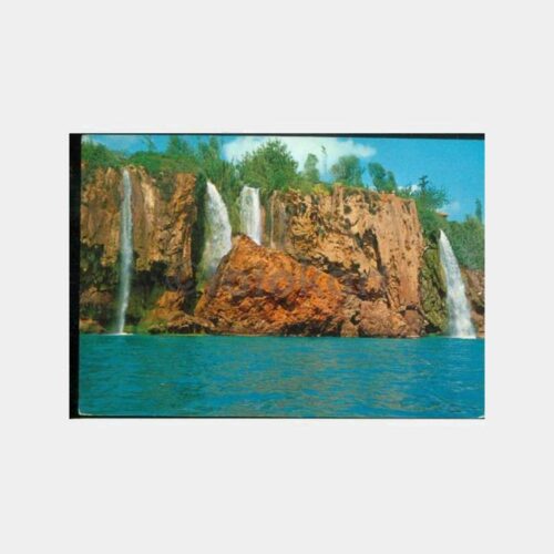 1975 Antalya Şelaleler Görünüş Kartpostal