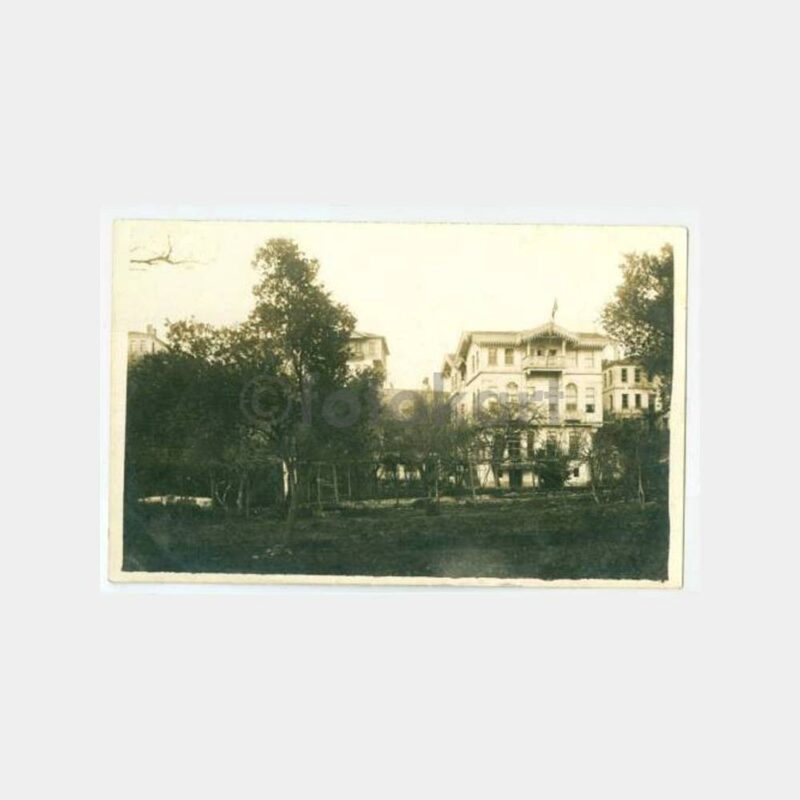 1931 Antalya Türk Ocağı Bina Görünüş Fotokart