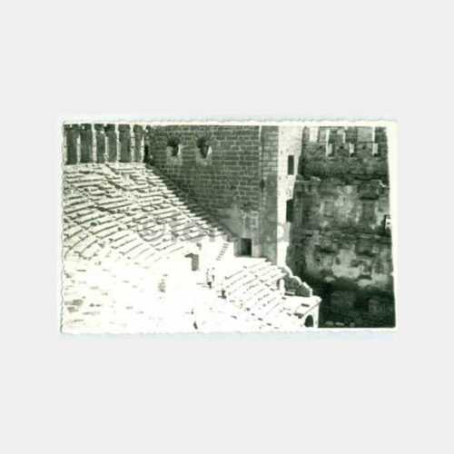 1963 Antalya Aspendos Tiyatro Fotoğraf