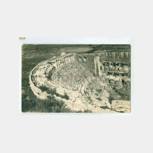 1936 Antalya Aspendos Damgalı Fotoğraf