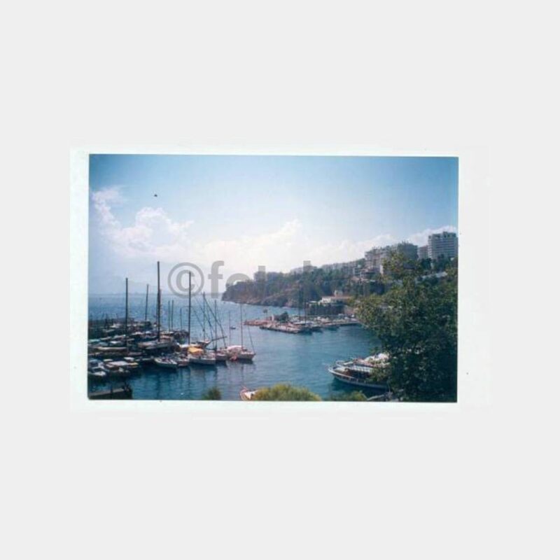 1990 Antalya Liman Yatlar Görünüş Fotoğraf