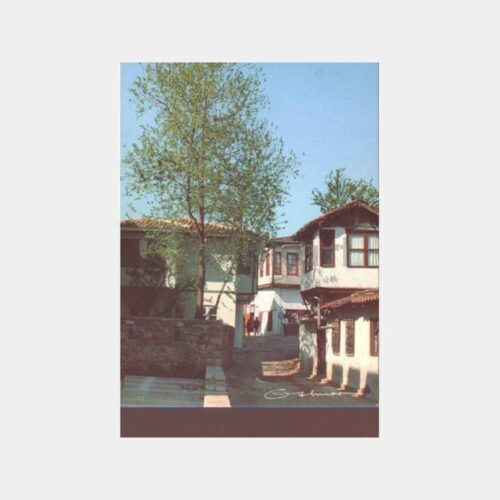 1996 Antalya Tarihi Evleri Görünüş Kartpostal