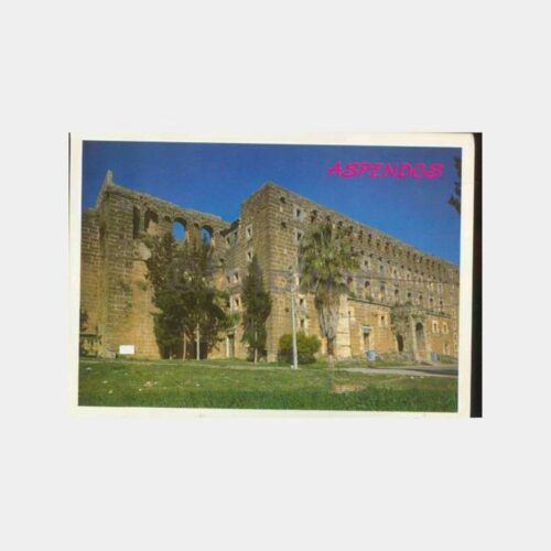 1990 Antalya Aspendos Görünüş Kartpostal