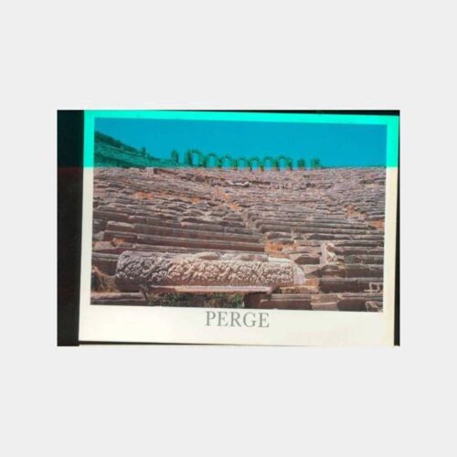 1990 Antalya Perge Tiyatrosu Görünüş Kartpostal
