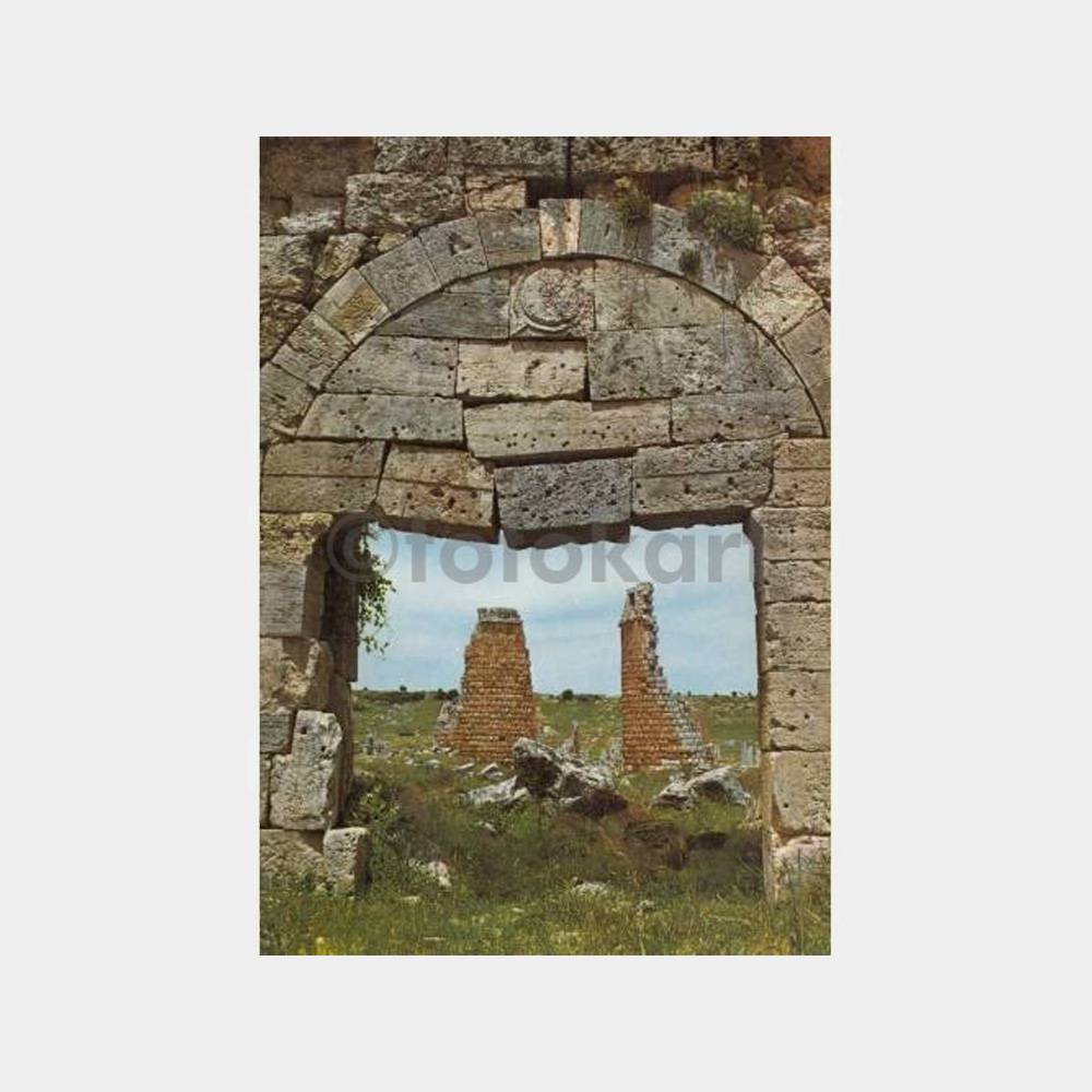 1970 Antalya Perge Harabesi Kartpostal