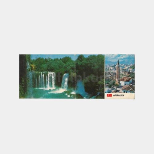 1985 Antalya Panoramik Görünüş Kartpostal
