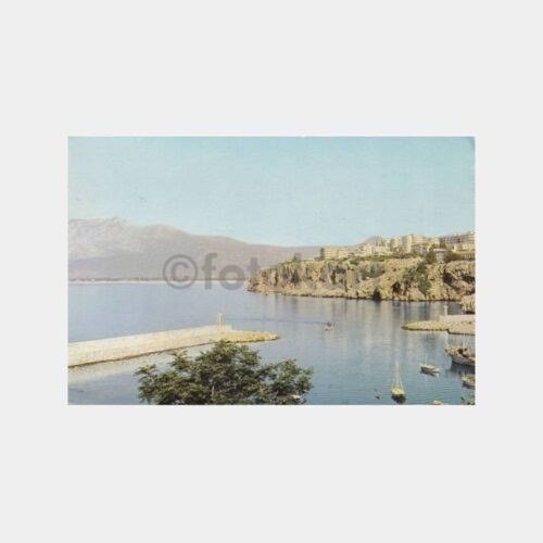 1981 Antalya Limandan Görünüş Kartpostal