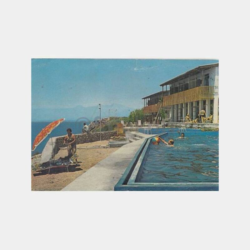 1974 Antalya Lara Motel Görünüş Kartpostal