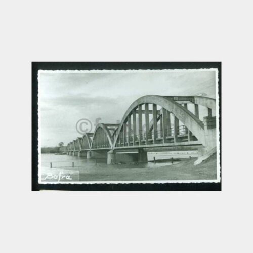 1940 Bafra Kızılırmak Köprüsü Fotoğraf