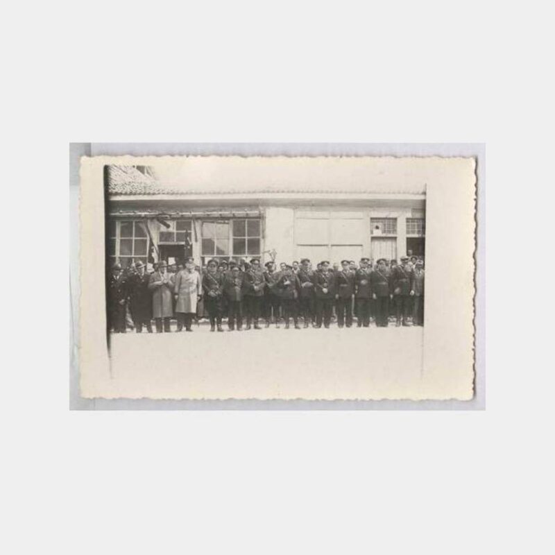 1940 Burdur Tefenni Tören Fotoğraf