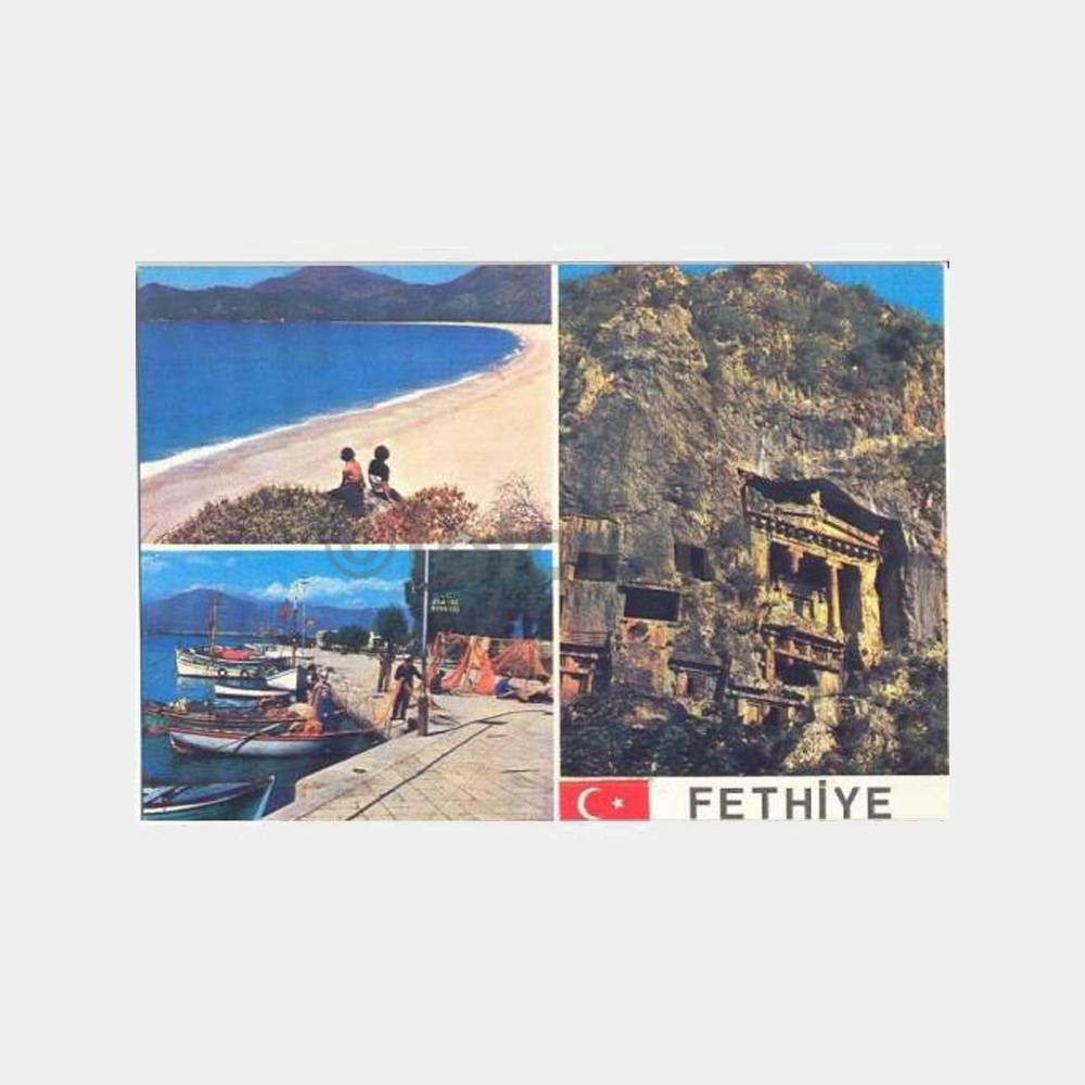 Fethiye 3 Görünüş Kartpostal