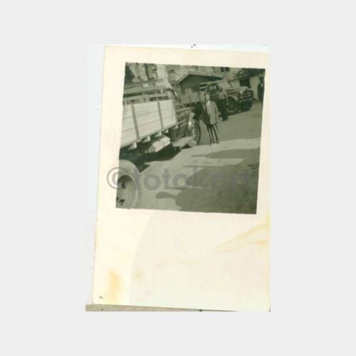 1940 Kamyoncu Konulu Fotoğraf