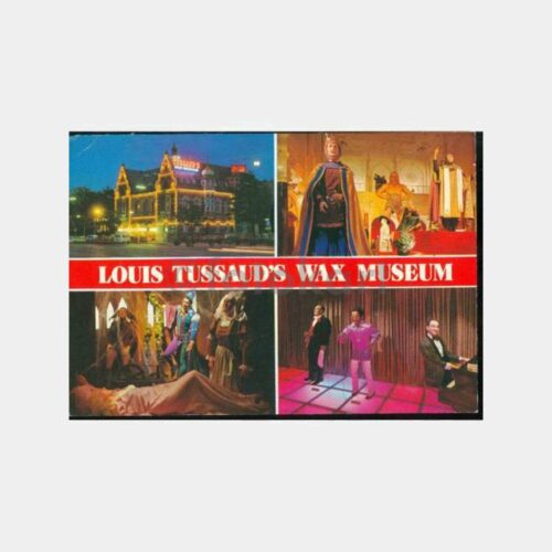 1978 Kopenhag Tusso Mumya Müzesi Kartpostal