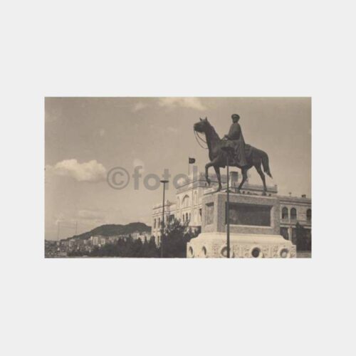 1938 Ankara Ata Anıtı Etnografya Müze Kartpostal