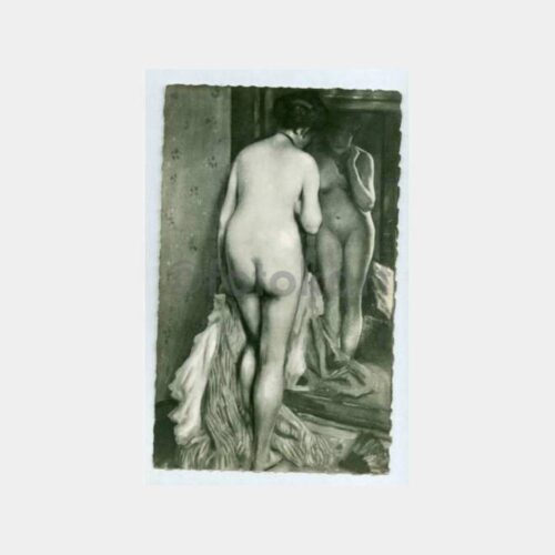 Lüksemburg Müzesi Ressam Friecke Nü Kartpostal