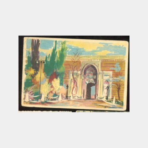 Topkapı Sarayı Bab-ı Hümayun Görünüş Kartpostal