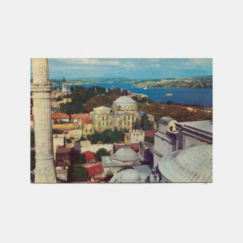 1975 Topkapı Sarayı Aya İrini Görünüş Kartpostal