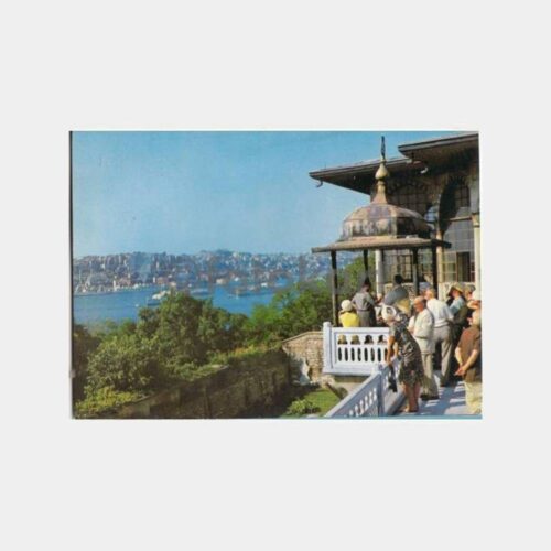 1968 İstanbul Topkapı Sarayı Görünüş Kartpostal