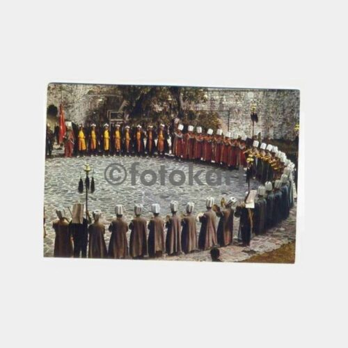 Topkapı Sarayı Mehter Takımı Kartpostal