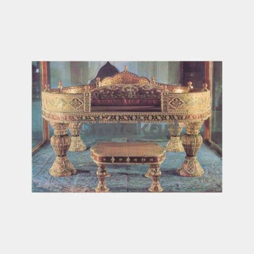 Topkapı Sarayı Şah Tahtı Görünüş Kartpostal