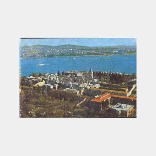 Topkapı Sarayı ve Marmara Görünüş Kartpostal