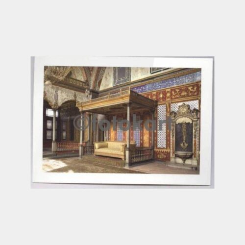 Topkapı Hünkar Sofası Görünüş Kartpostal