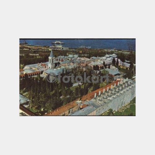 Topkapı Sarayı Havadan Görünüş Kartpostal