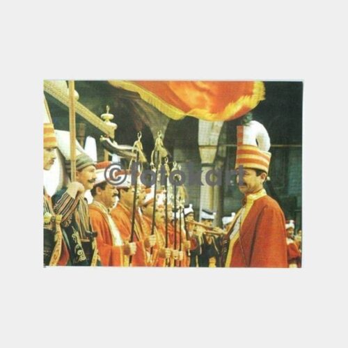 Mehteran Bölüğü Topkapı Sarayı Kartpostal