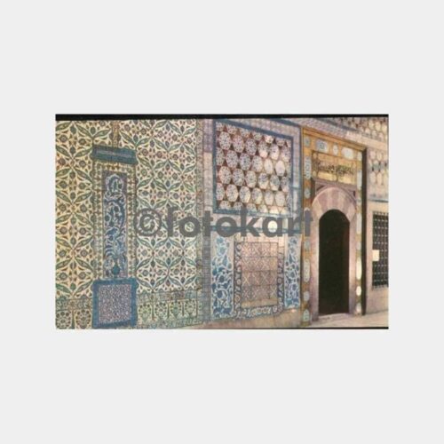 Topkapı Saray Çinileri Görünüş Kartpostal