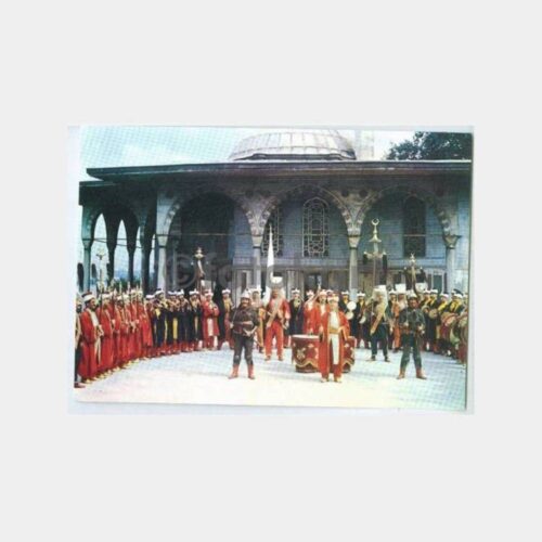 Mehteran Bölüğü Topkapı Sarayı Kartpostal