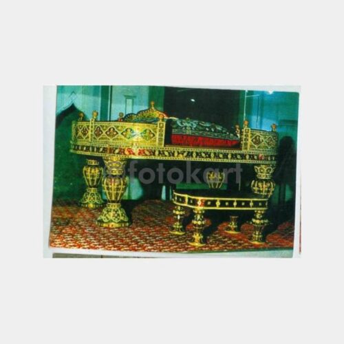 1970 Topkapı Sarayı Nadir Şah Tahtı Kartpostal