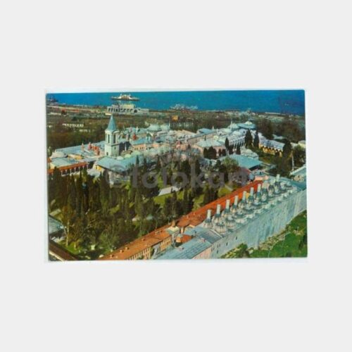 1970 Topkapı Sarayı Havadan Görünüş Kartpostal
