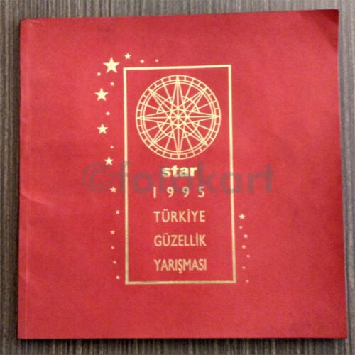1995 Star Türkiye Güzellik Yarışması Gala Gecesi Katalogu
