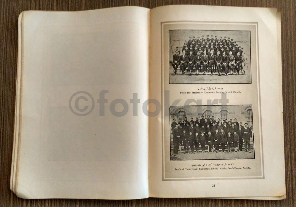 School Life in Turkey 1928 Maarif Albümü - Görsel 4