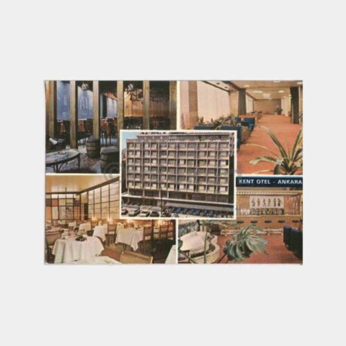 Ankara Kent Oteli Yenişehir Görünüş Kartpostal
