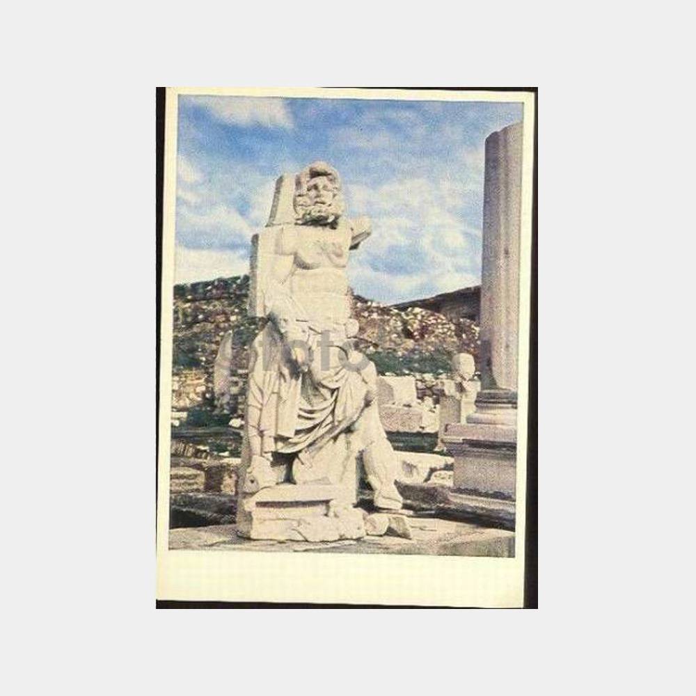 İzmir Poseidon Anıtı Kartpostal