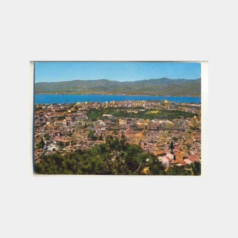 1976 İzmir Kadifekale Görünüş Kartpostal