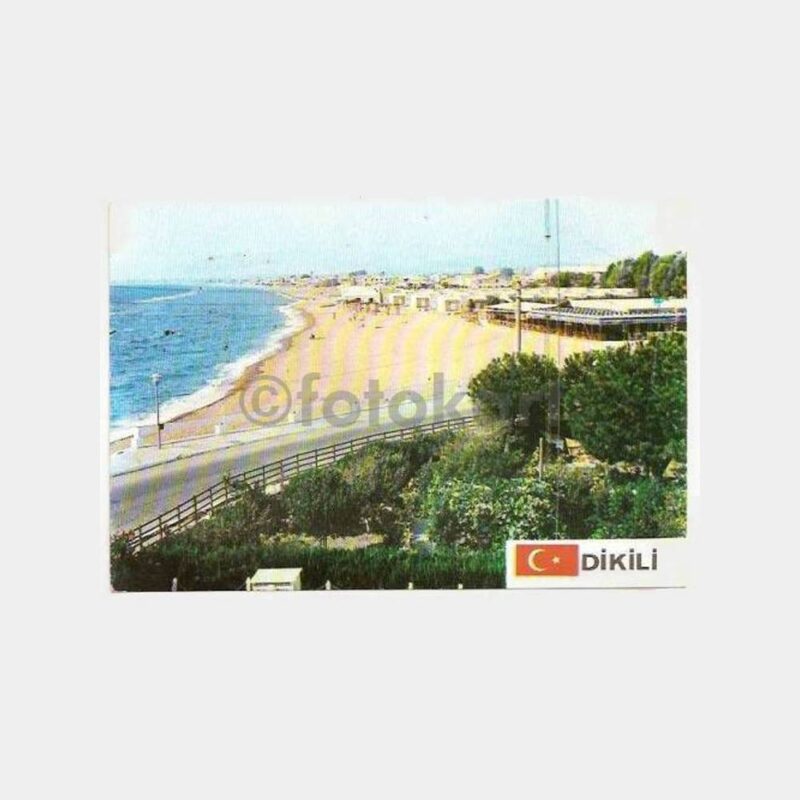 1982 İzmir Dikili Kartpostal