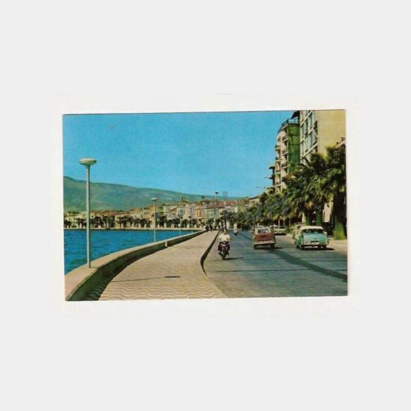 İzmir Kordon Boyu Doğan Kardeş Kartpostal