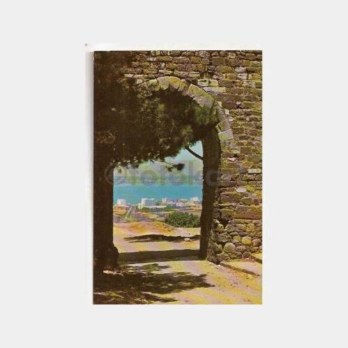 İzmir Kadifekale'den Görünüş Kartpostal