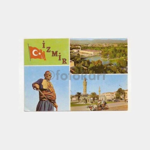İzmir Zeybek Efe - Fuar Fayton Görünüş Kartpostal