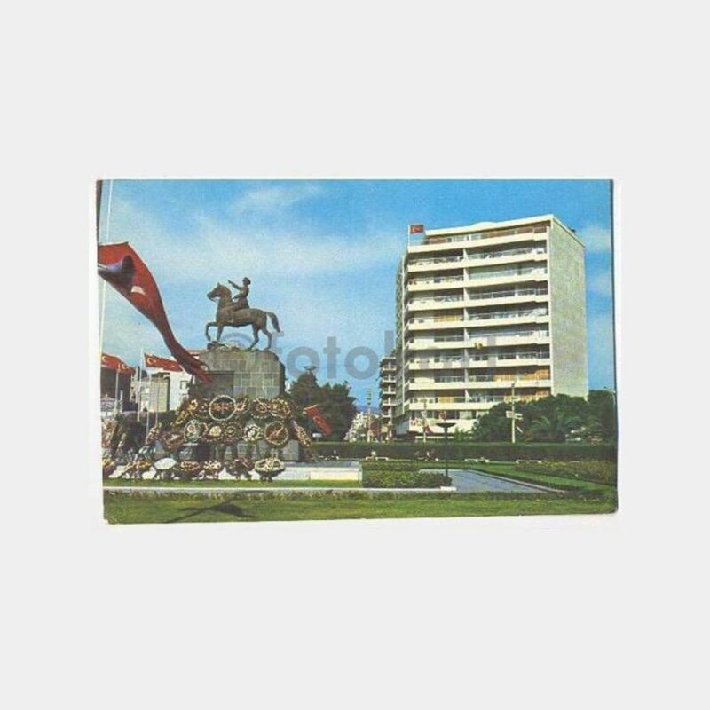 İzmir Cumhuriyet Meydanı Kartpostal