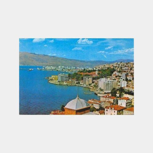 İzmir Asansörden Şehre Bakış Kartpostal