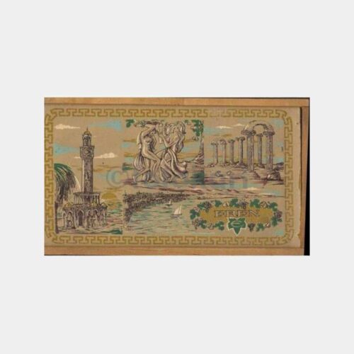 İzmir Eren Marka Çok Temiz Eski İncir Kutusu